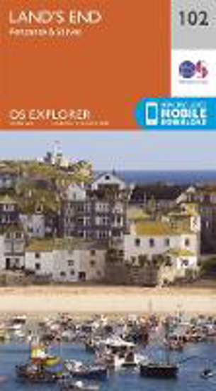 Picture of Explorer 102: Land's End, Penzance & St Ives