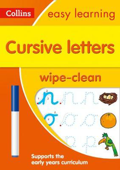Picture of Cursive Letters Age 3-5 Wipe Clean Activity Book: Ideal for home learning (Collins Easy Learning Preschool)