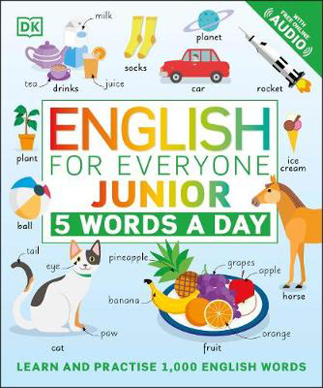 Picture of English for Everyone Junior 5 Words a Day: Learn and Practise 1,000 English Words