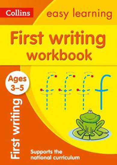 Picture of First Writing Workbook Ages 3-5: Ideal for home learning (Collins Easy Learning Preschool)