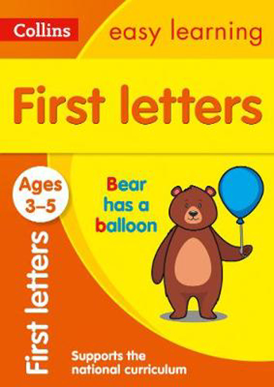 Picture of First Letters Ages 3-5: Ideal for home learning (Collins Easy Learning Preschool)