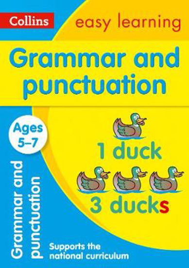 Picture of Grammar and Punctuation Ages 5-7: Ideal for home learning (Collins Easy Learning KS1)