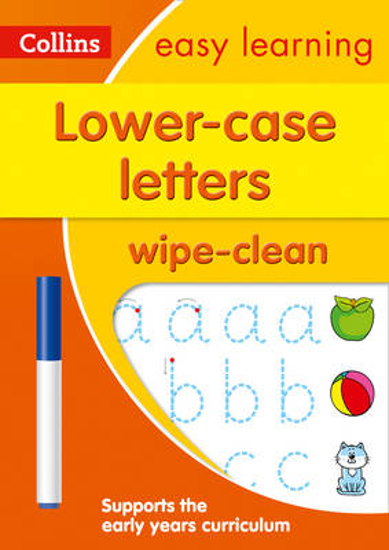 Picture of Lower Case Letters Age 3-5 Wipe Clean Activity Book: Ideal for home learning (Collins Easy Learning Preschool)