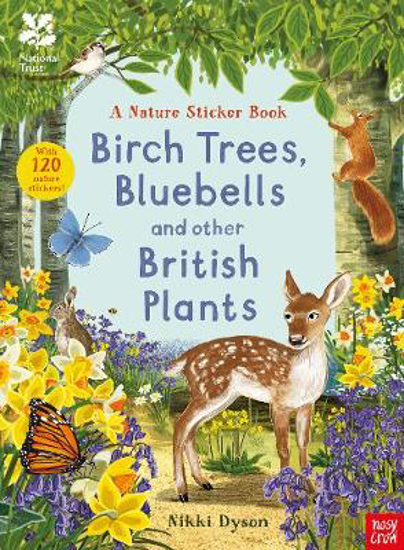 Picture of Birch Trees, Bluebells and Other British Plants