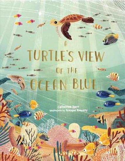 Picture of A Turtle's View of the Ocean Blue