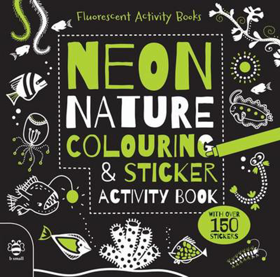 Picture of Neon Nature Colouring & Sticker Activity Book