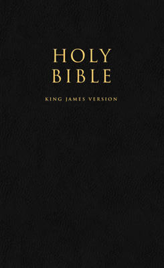 Picture of HOLY BIBLE: King James Version (KJV) Popular Gift & Award Black Leatherette Edition