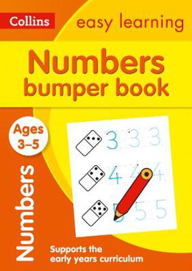 Picture of Numbers Bumper Book Ages 3-5: Ideal for home learning (Collins Easy Learning Preschool)