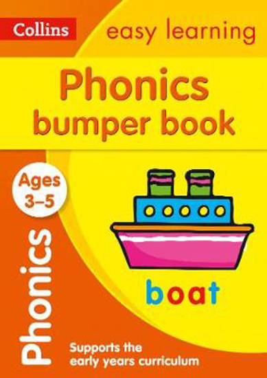Picture of Phonics Bumper Book Ages 3-5: Ideal for home learning (Collins Easy Learning Preschool)