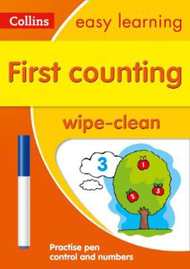 Picture of First Counting Age 3-5 Wipe Clean Activity Book: Ideal for home learning (Collins Easy Learning Preschool)