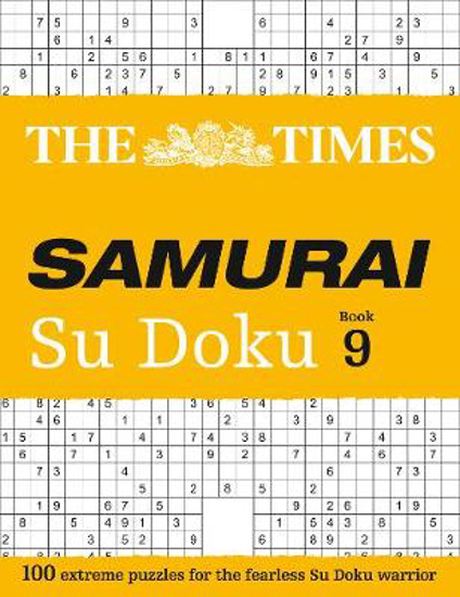 Picture of The Times Samurai Su Doku 9: 100 extreme puzzles for the fearless Su Doku warrior (The Times Su Doku)