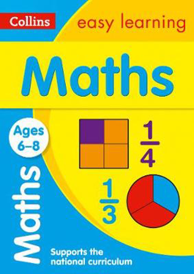 Picture of Maths Ages 6-8: Ideal for home learning (Collins Easy Learning KS1)