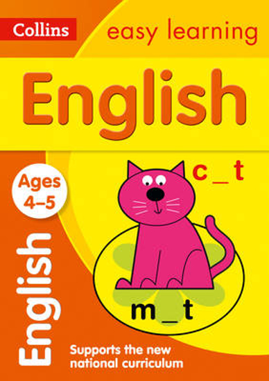 Picture of English Ages 3-5: Prepare for school with easy home learning (Collins Easy Learning Preschool)