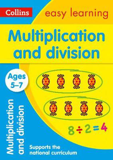 Picture of Multiplication and Division Ages 5-7: Ideal for home learning (Collins Easy Learning KS1)