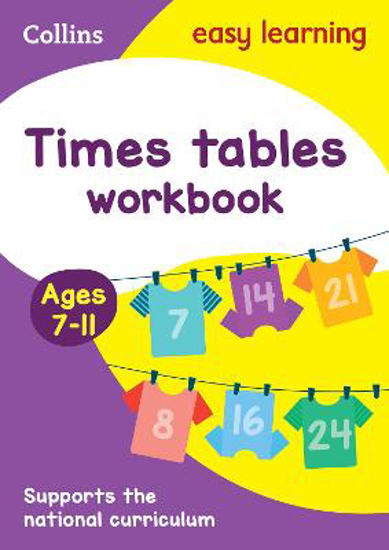 Picture of Times Tables Workbook Ages 7-11: Ideal for home learning (Collins Easy Learning KS2)