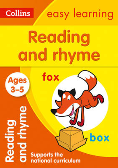 Picture of Reading and Rhyme Ages 3-5: Ideal for home learning (Collins Easy Learning Preschool)