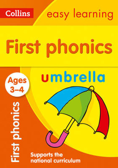 Picture of First Phonics Ages 3-4: Ideal for home learning (Collins Easy Learning Preschool)