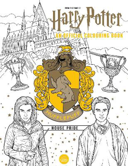 Picture of Harry Potter: Hufflepuff House Pride: The Official Colouring Book