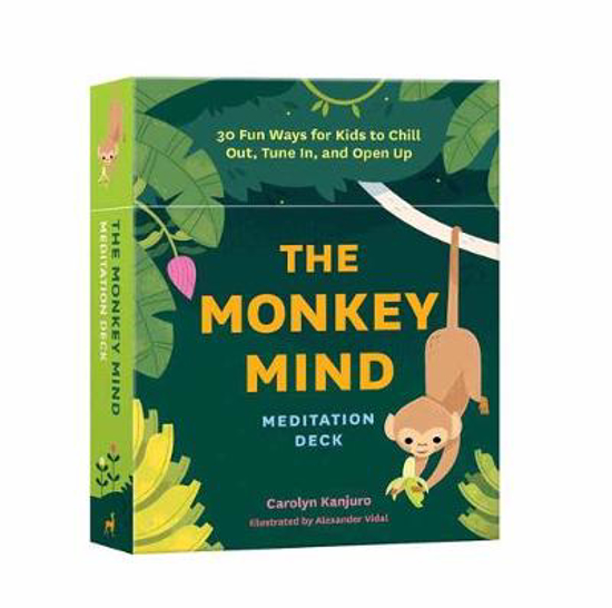 Picture of The Monkey Mind Meditation Deck: 30 Fun Ways for Kids to Chill Out, Tune In, and Open Up