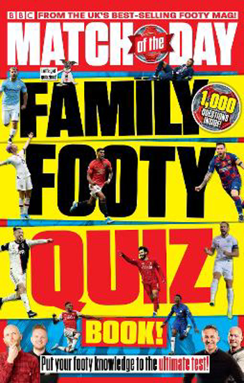 Picture of Match of the Day Family Footy Quiz Book