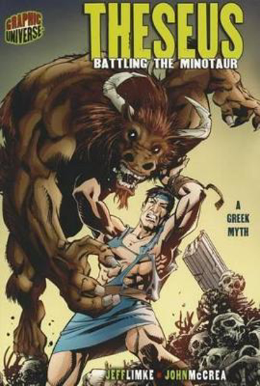 Picture of THESEUS Battling The Minotaur (A Greek Myth)