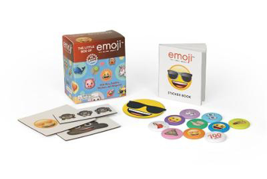 Picture of The Little Box of emoji: With Pins, Patch, Stickers, and Magnets!
