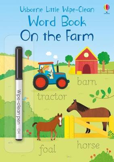 Picture of Little Wipe-Clean Word Book On the Farm