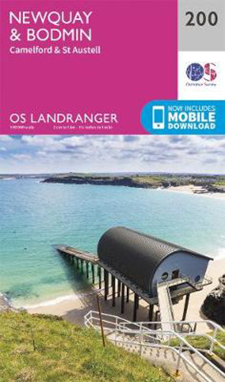 Picture of Landranger 200: Newquay & Bodmin: Camelford & St Austell