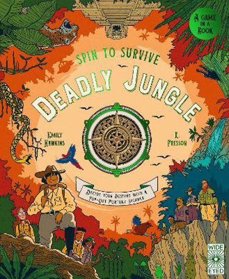 Picture of Spin to Survive: Deadly Jungle: Decide your destiny with a pop-out fortune spinner