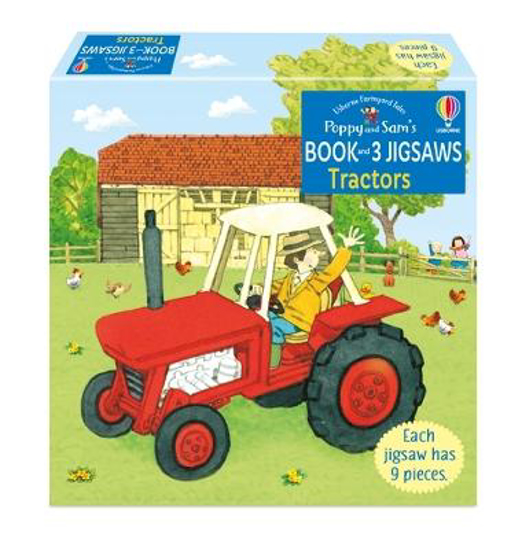 Picture of Poppy and Sam's Book and 3 Jigsaws: Tractors
