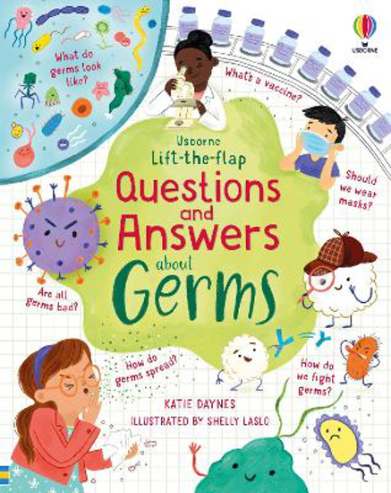 Picture of Lift-the-flap Questions And Answers About Germs Hb