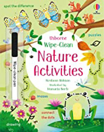 Picture of Wipe-clean Nature Activities (robson) Pb