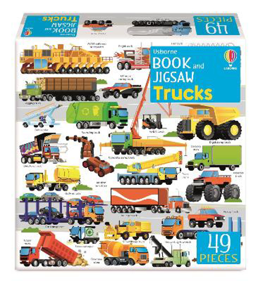 Picture of Usborne Book And Jigsaw Trucks