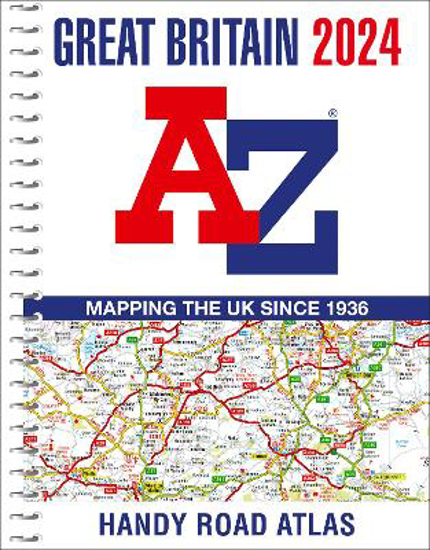 Picture of A-Z Great Britain Handy Road Atlas 2024 PB Spiral A5