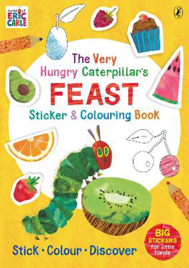 Picture of The Very Hungry Caterpillar's Feast Sticker & Colouring (carle) Pb