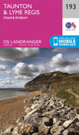 Picture of Landranger 193: Taunton & Lyme Regis, Chard & Bridport