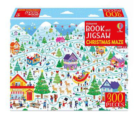 Picture of Book And Jigsaw Christmas Maze