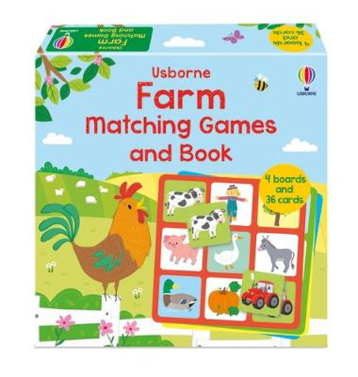 Picture of Farm Matching Games And Book