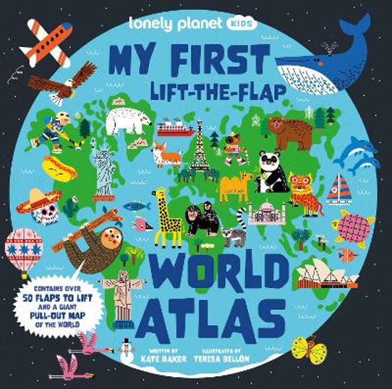 Picture of Lonely Planet Kids My First Lift The Flap: World Atlas Hb