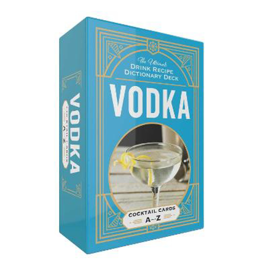 Picture of Vodka Cocktail Cards A-z: The Ultimate Drink Recipe Dictionary Deck Pack