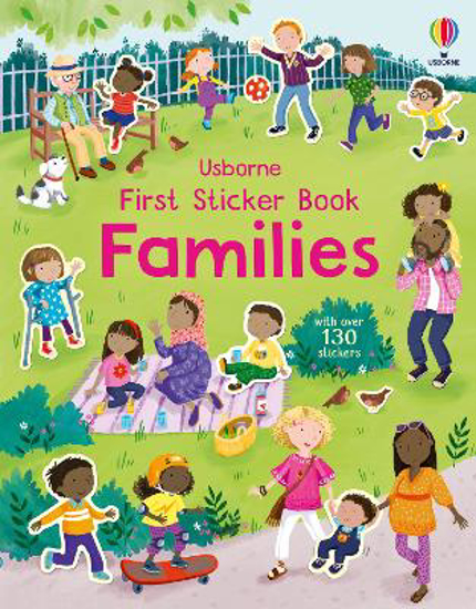 Picture of First Sticker Book Families (bathie) Pb